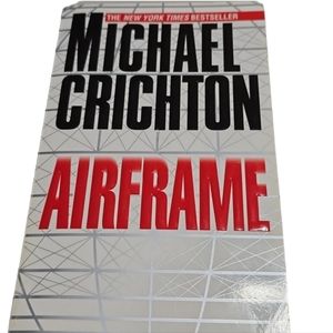 Airframe Michael Crichton Vintage Novel